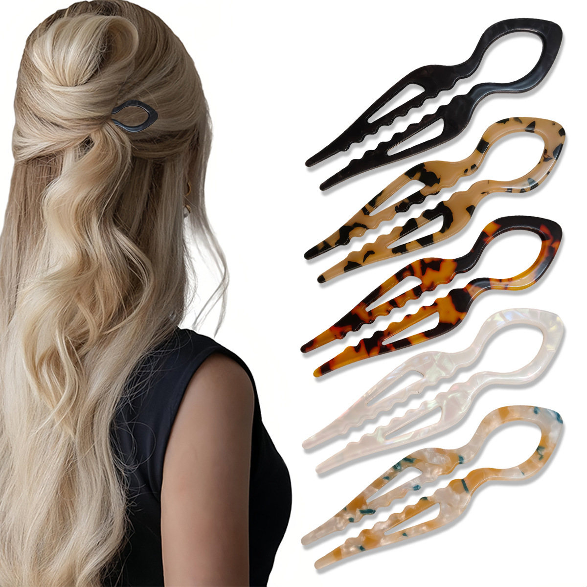 Women Accessories On Sale - Palillos para el cabello en forma