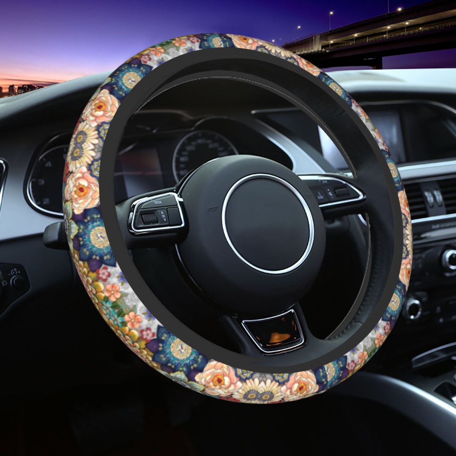 Women'S Accessories Vans - Volante decorativo bohemio con estampado Floral,