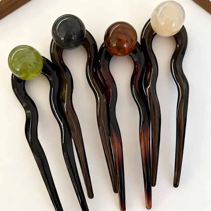 Pearl Hair Pin - Horquillas para el Cabello en Forma
