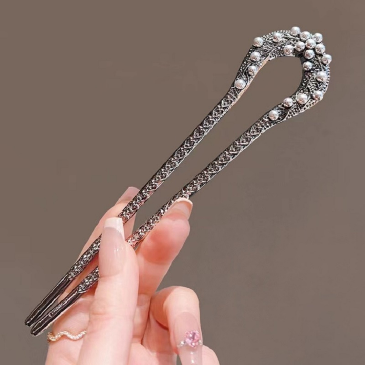 Pearl Hair Pin - Horquilla nueva perla en forma de
