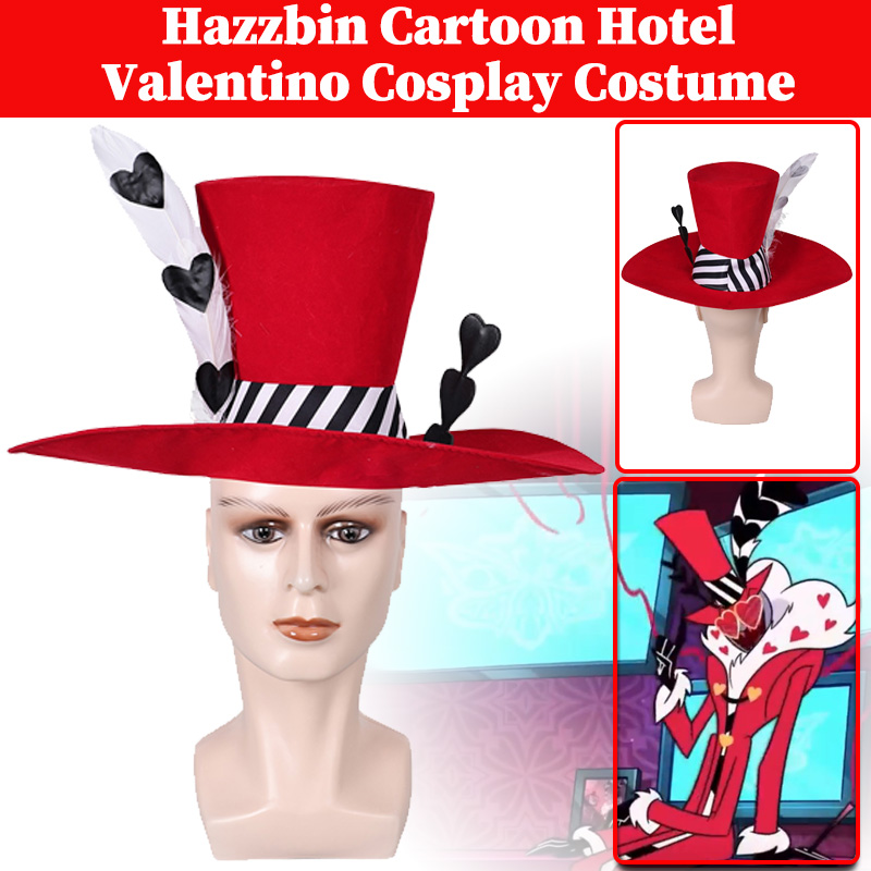 Women'S Valentino Accessories - Hazzbin Valentino sombrero Cosplay tocado dibujos