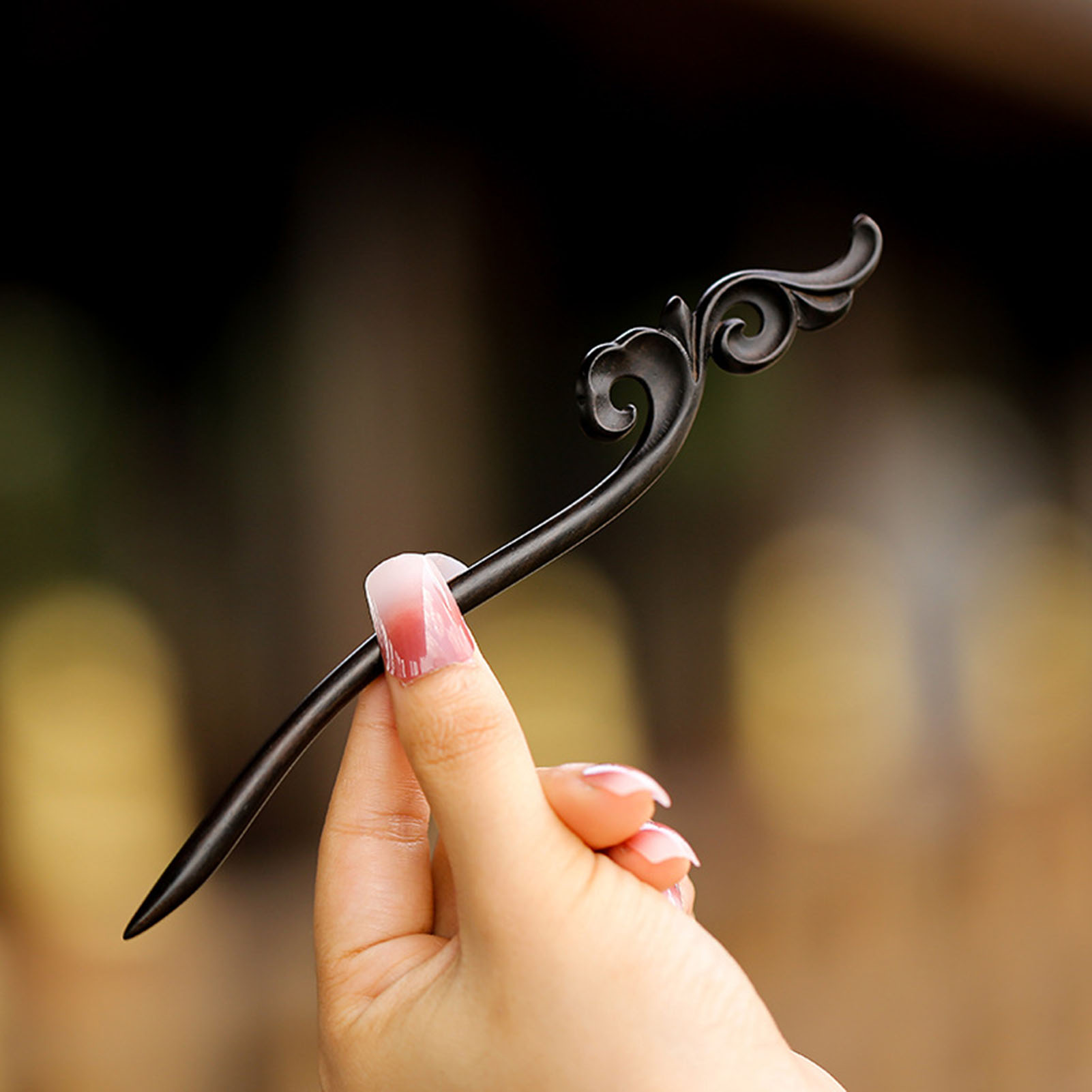 Palo de pelo de estilo chino,  - Pearl Hair Pin reseña y precio