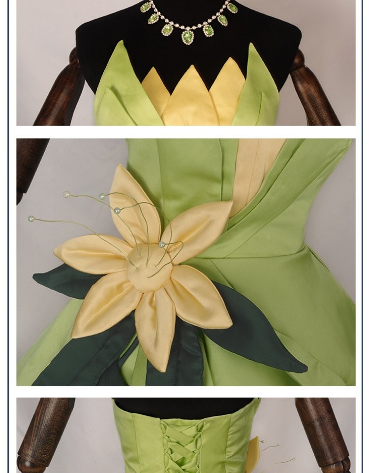 Disfraz de princesa Tiana, dis - Women'S Accessories List reseña y precio