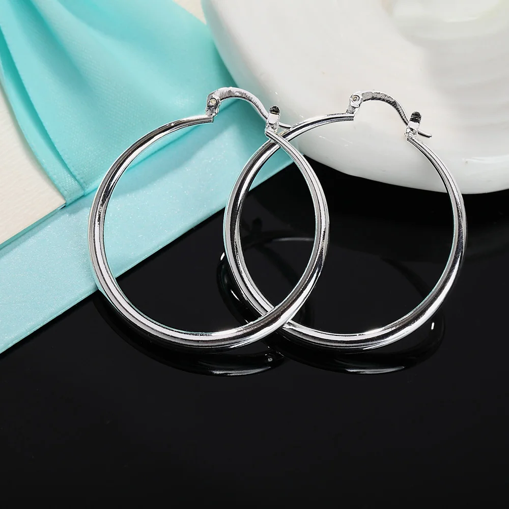 Pendientes de Aro Grandes de P - Statement Earrings Oversized reseña y precio