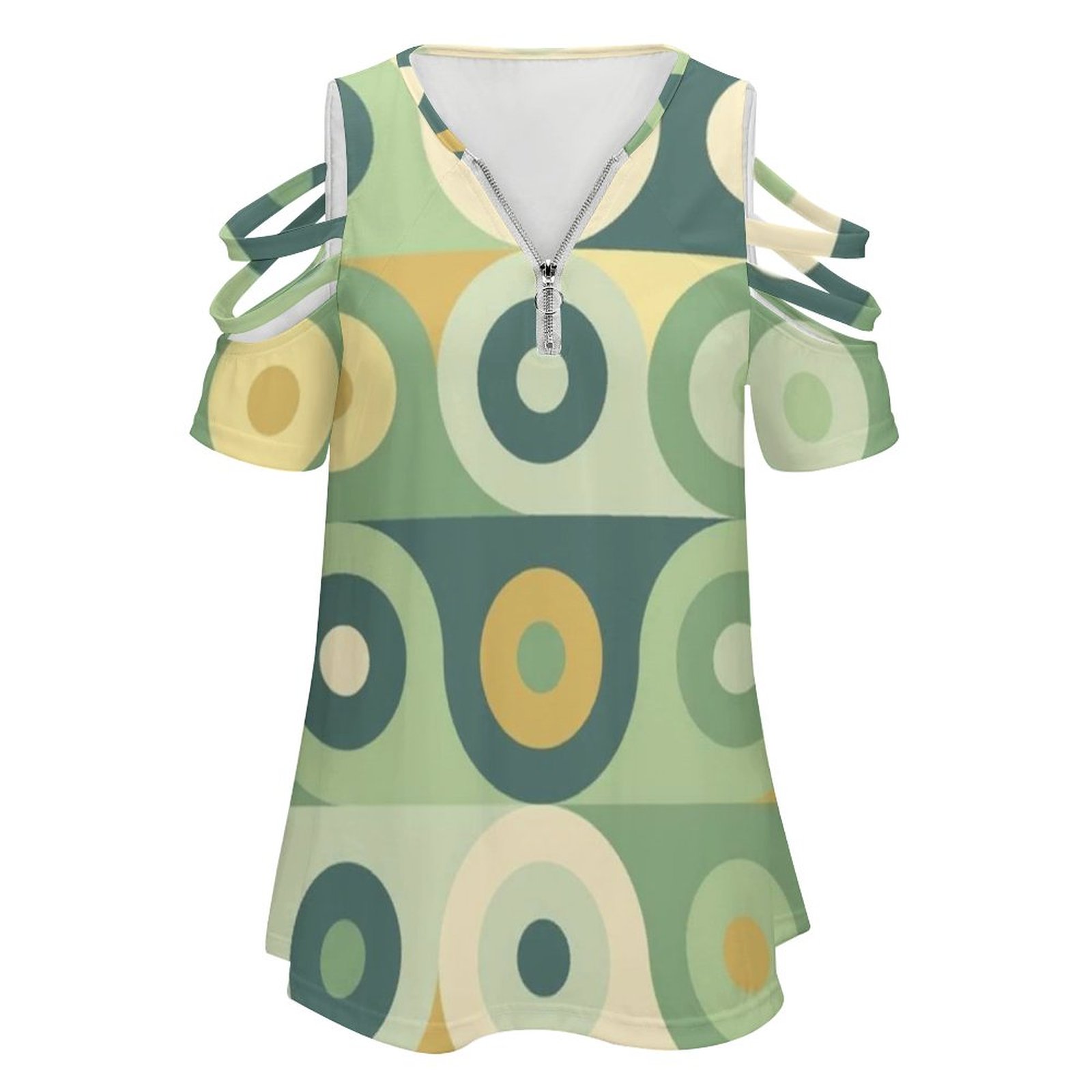 Groovy 70's Pattern Mujer Crem - Women'S Accessories In The 70S reseña y precio