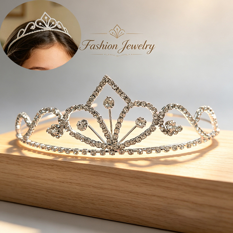 Corona nupcial de cristal de l - Women'S Accessories List reseña y precio