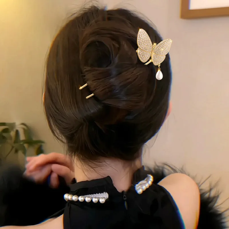 Horquilla con borlas en forma  - Pearl Hair Pin reseña y precio