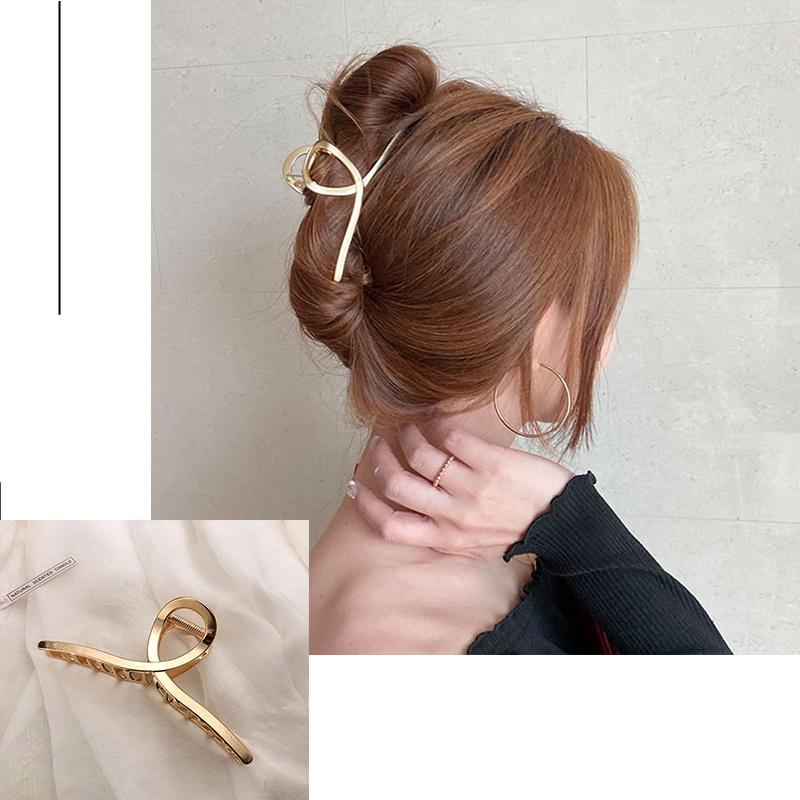 Pinza de Pelo Metálica de Moda - Hair Claw Clip Set reseña y precio