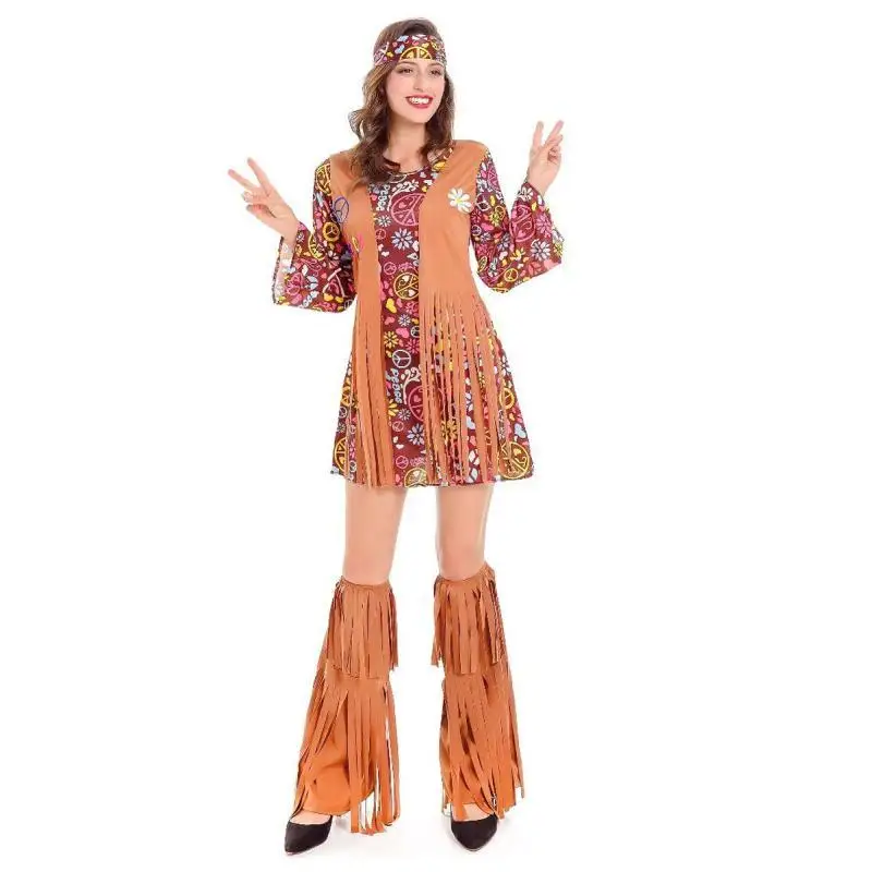 Conjunto Completo de Disfraz H - Women'S Accessories In The 70S reseña y precio