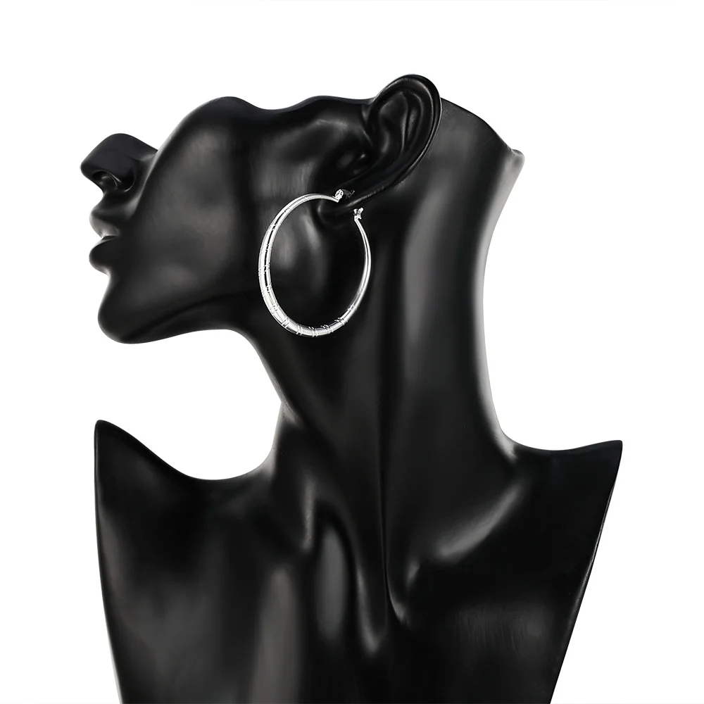 Pendientes de Aro Circulares G - Statement Earrings Oversized reseña y precio