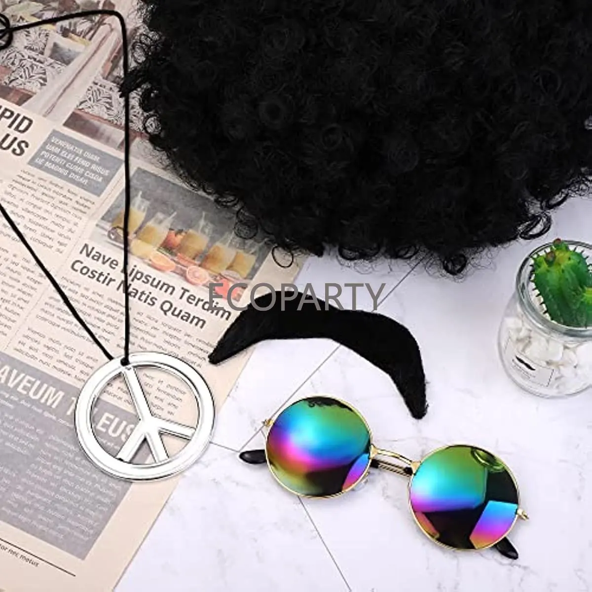 Accesorios para disfraz Hippie - Women'S Accessories In The 70S reseña y precio