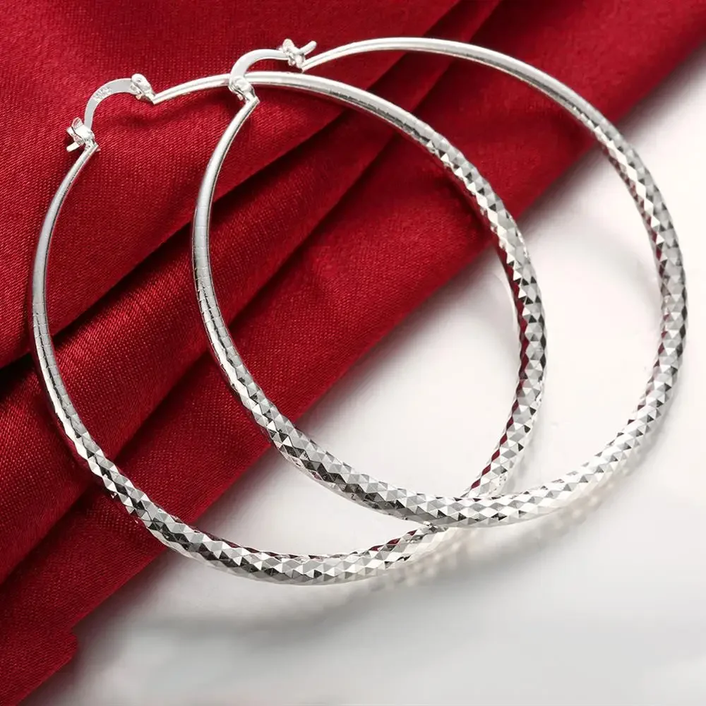 Pendientes de Plata de Ley 925 - Statement Earrings Oversized reseña y precio