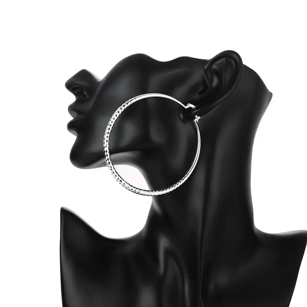 Pendientes de Plata de Ley 925 - Statement Earrings Oversized reseña y precio