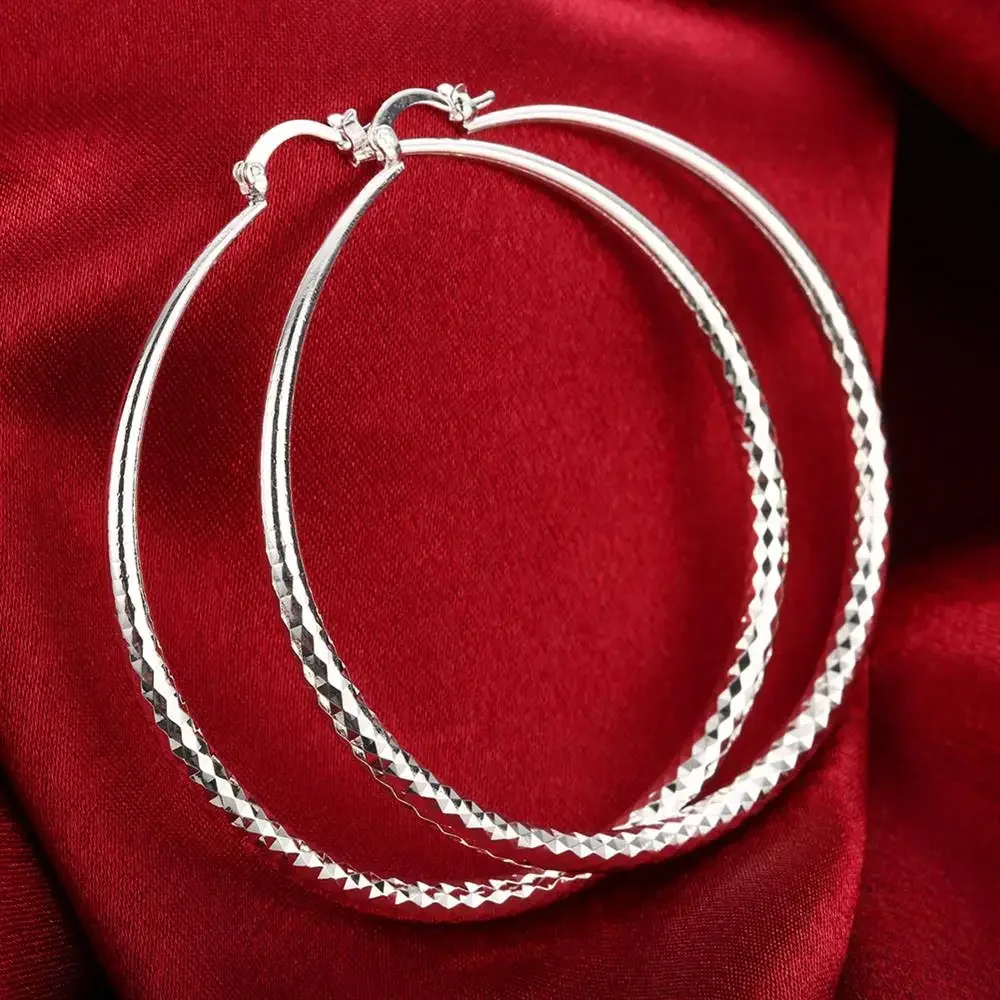 Pendientes de Plata de Ley 925 - Statement Earrings Oversized reseña y precio