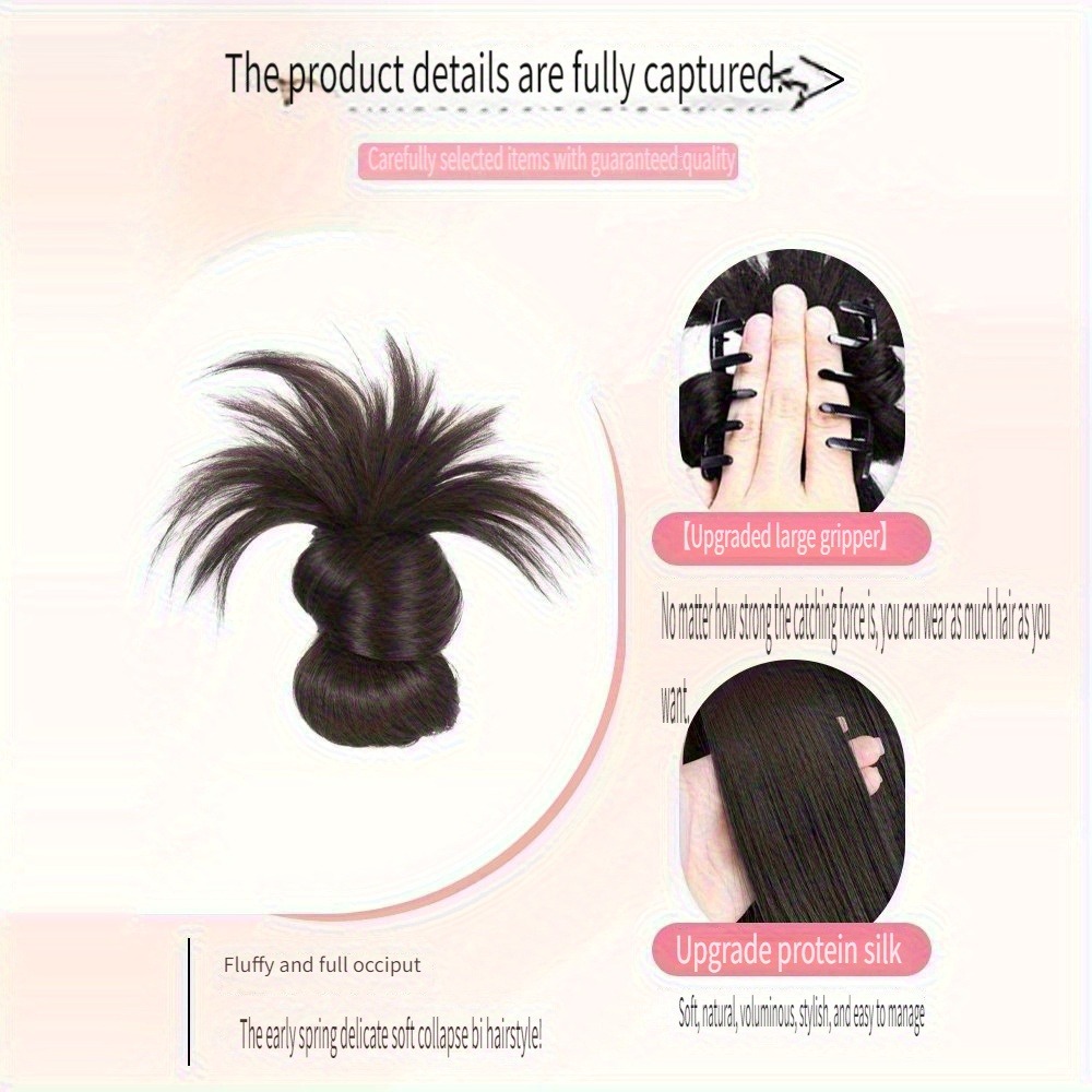 Cola de Caballo de moño sintét - Hair Claw Clip Set reseña y precio