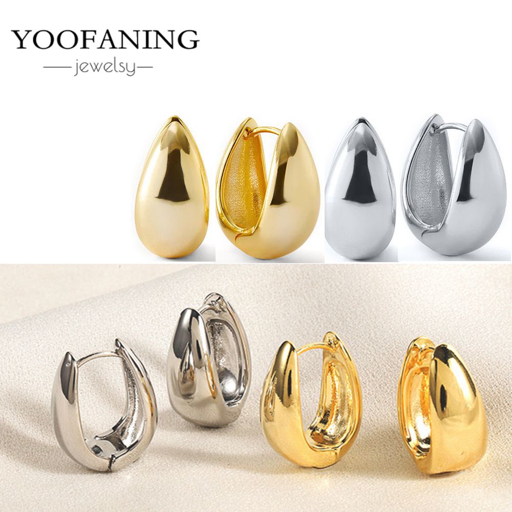 2025 nuevo 925 aguja de plata  - Statement Earrings Oversized reseña y precio