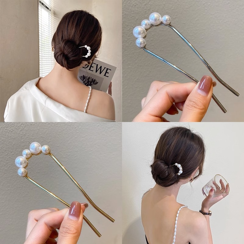 Nueva Horquilla Metálica Vinta - Pearl Hair Pin reseña y precio