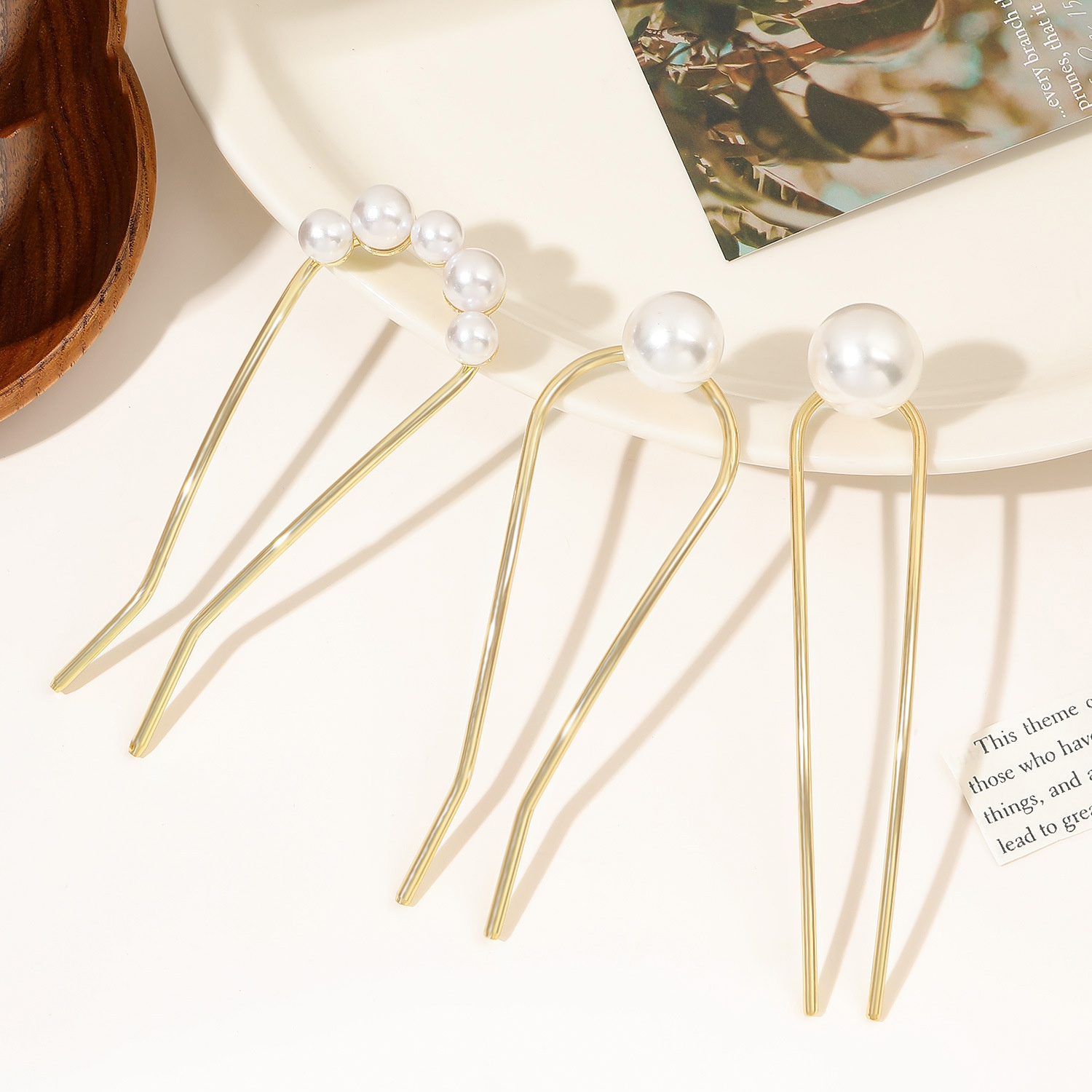 Nueva Horquilla Metálica Vinta - Pearl Hair Pin reseña y precio