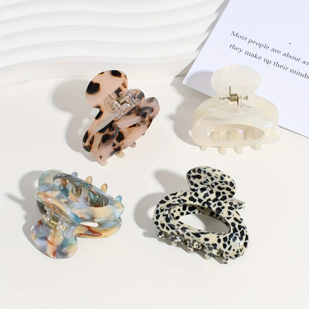 1/4 Piezas de Pinzas para el C - Hair Claw Clip Set reseña y precio