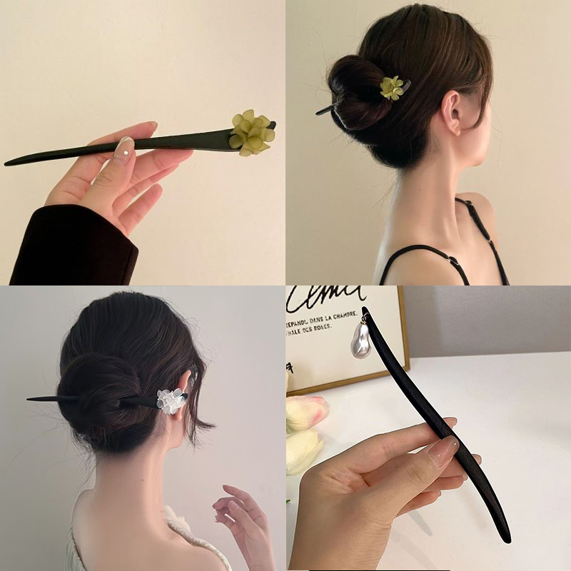 Palillos para el cabello de fl - Pearl Hair Pin reseña y precio