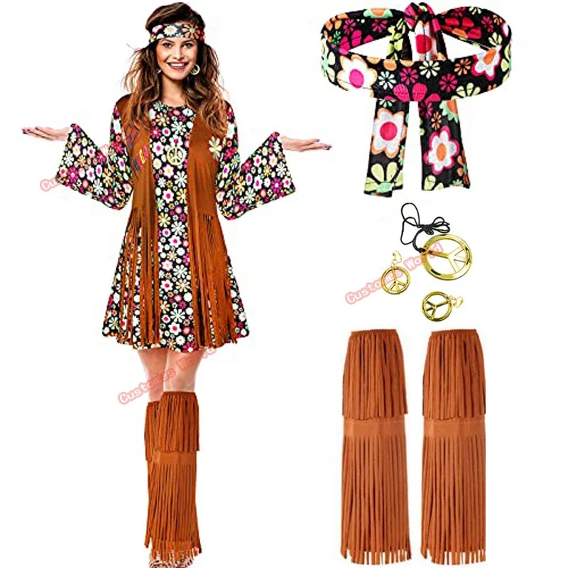 Peace Love-Disfraz de fiesta p - Women'S Accessories In The 70S reseña y precio