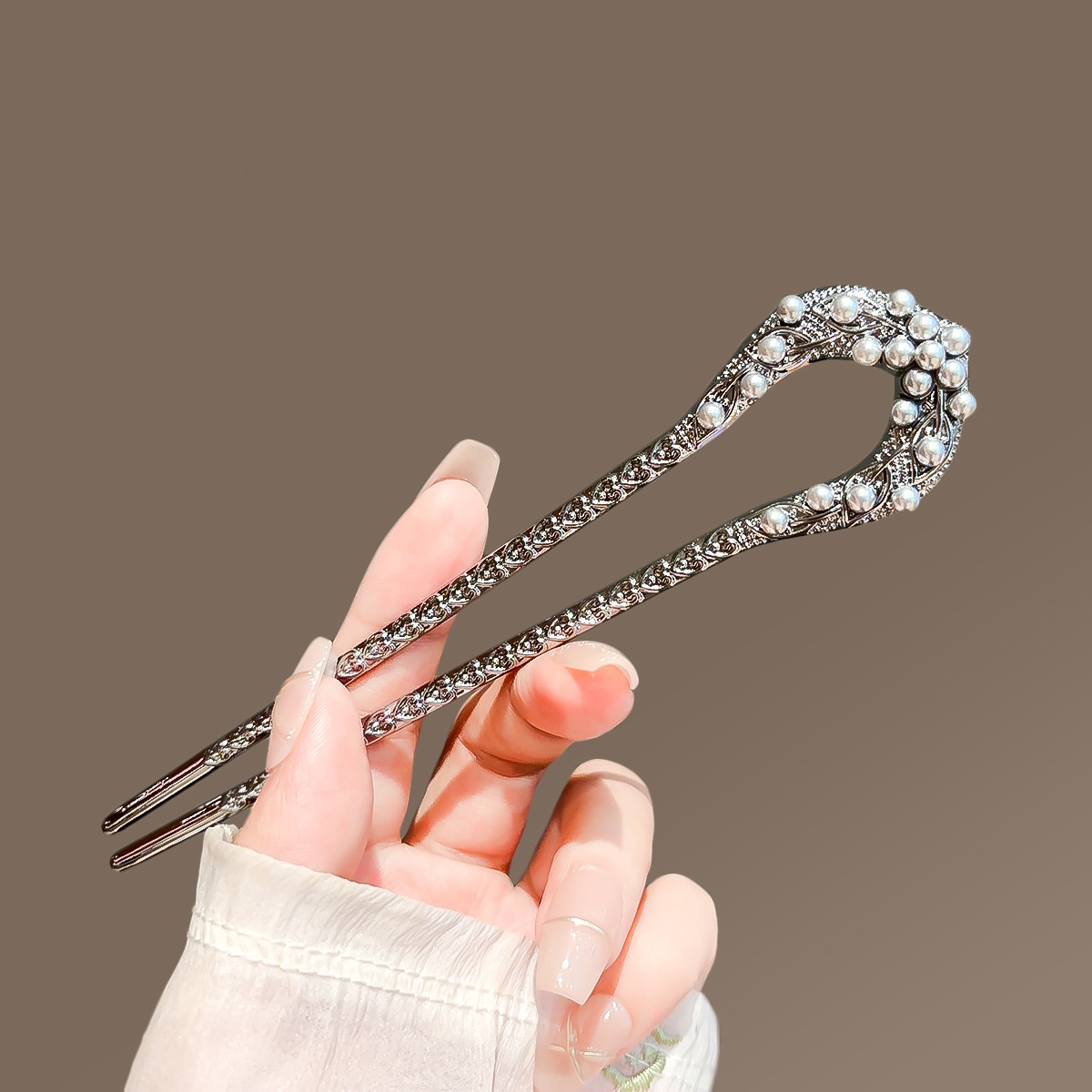Horquilla nueva perla en forma - Pearl Hair Pin reseña y precio