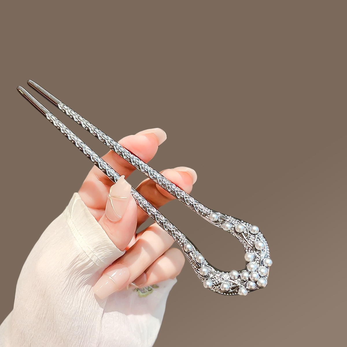 Horquilla nueva perla en forma - Pearl Hair Pin reseña y precio