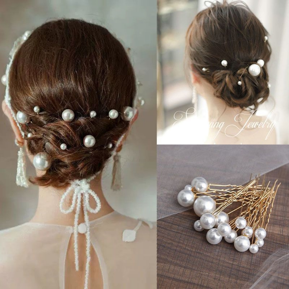 Horquilla nupcial de 18 Uds.,  - Pearl Hair Pin reseña y precio