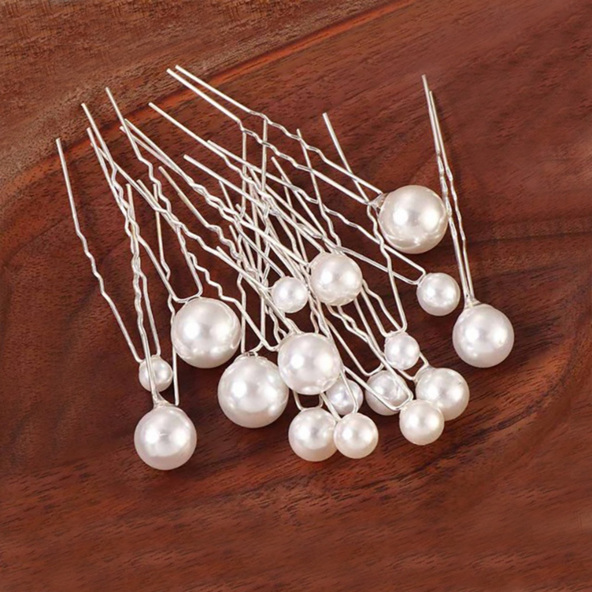 Horquilla nupcial de 18 Uds.,  - Pearl Hair Pin reseña y precio