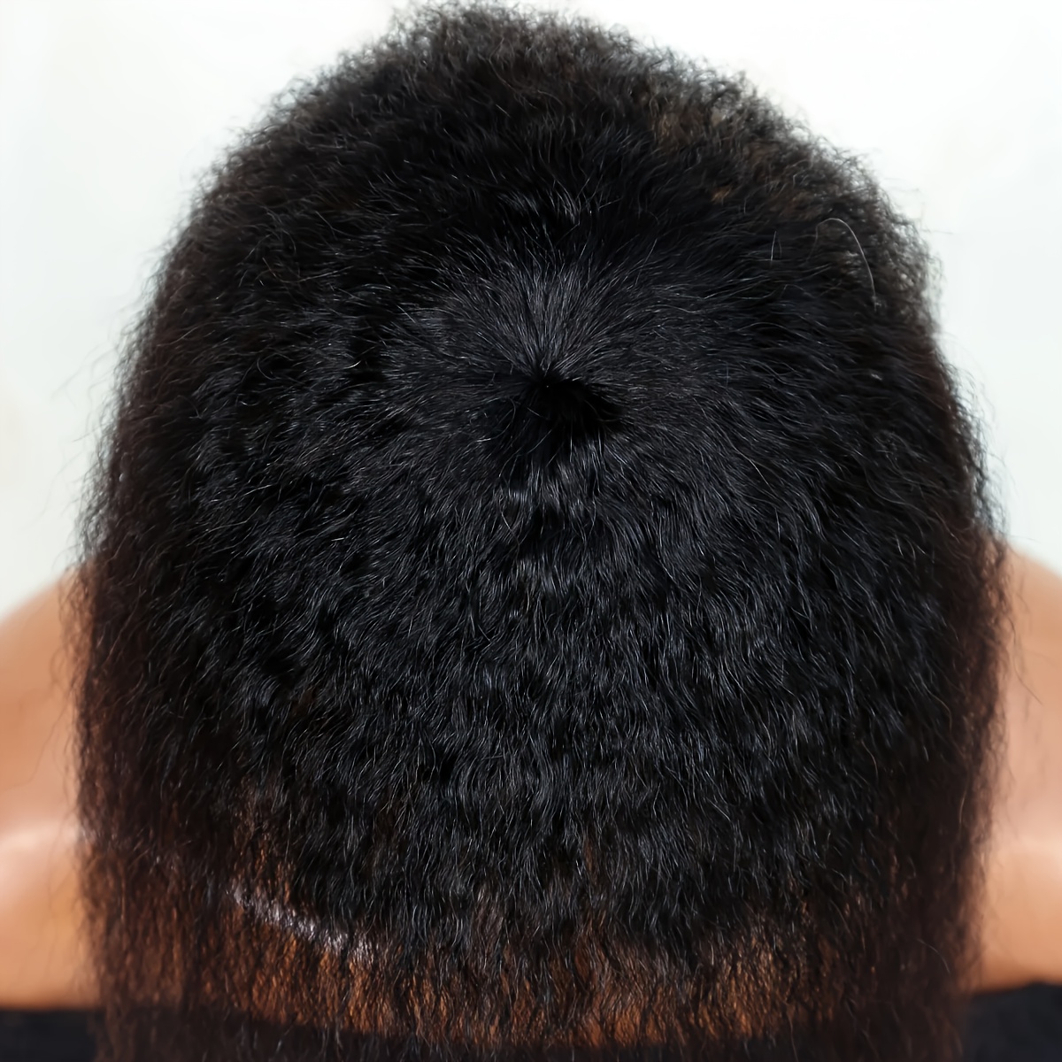 Pelo liso rizado con flequillo - Women Accessories On Sale reseña y precio