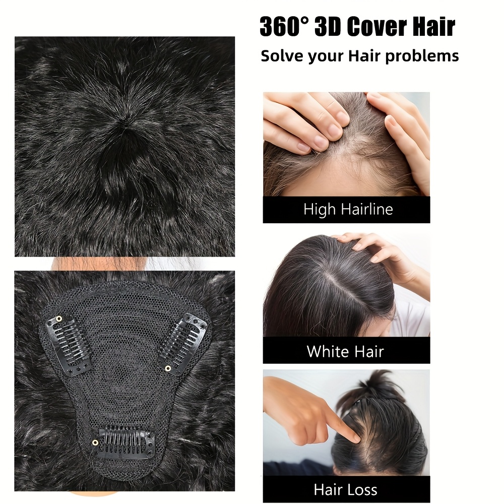 Pelo liso rizado con flequillo - Women Accessories On Sale reseña y precio