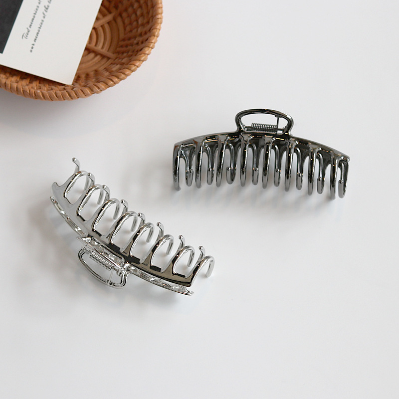 Clip de agarre grande de metal - Hair Claw Clip Set reseña y precio