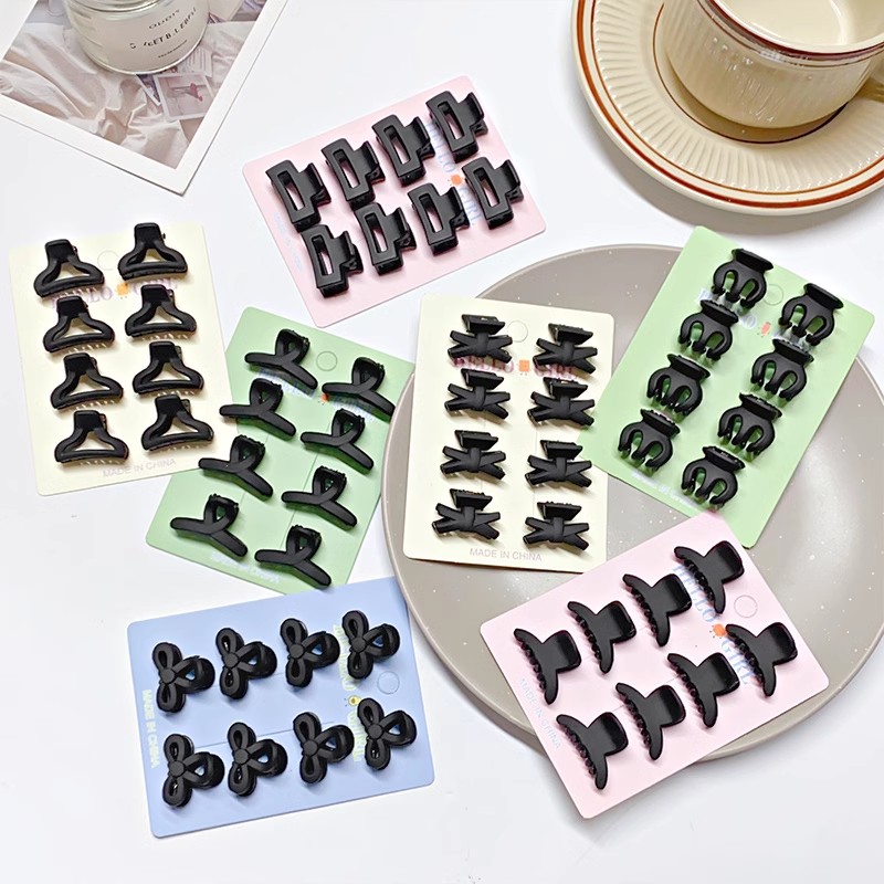 Juego de 8 pinzas de pelo pequ - Hair Claw Clip Set reseña y precio