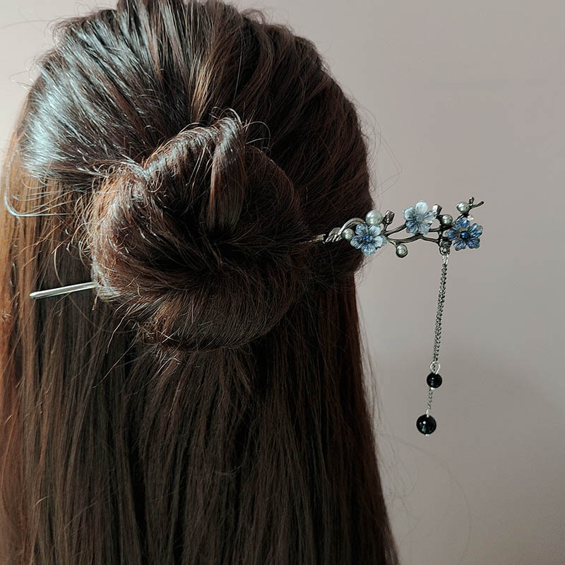 Horquilla clásica de metal con - Pearl Hair Pin reseña y precio