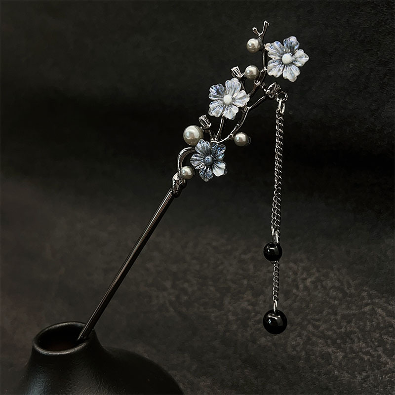 Horquilla clásica de metal con - Pearl Hair Pin reseña y precio