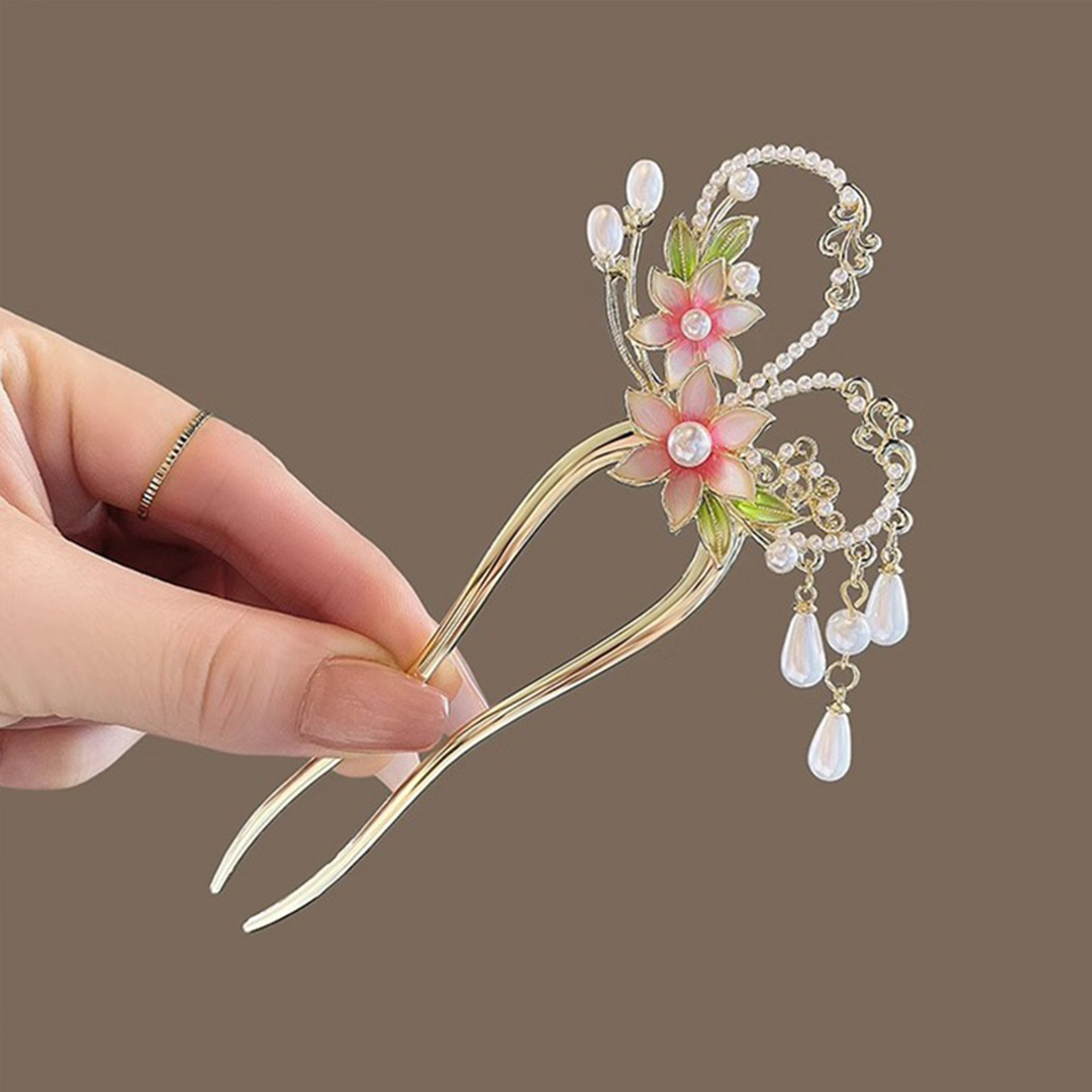 Horquilla para el pelo de flor - Pearl Hair Pin reseña y precio