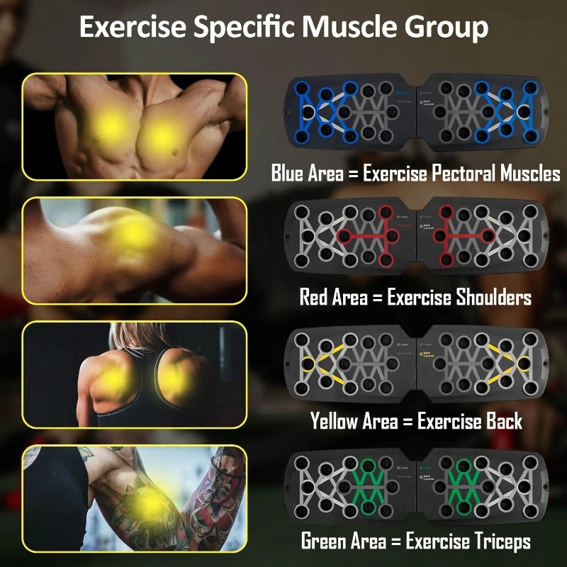 Tabla de flexiones plegable co - Women'S Exercise Accessories reseña y precio