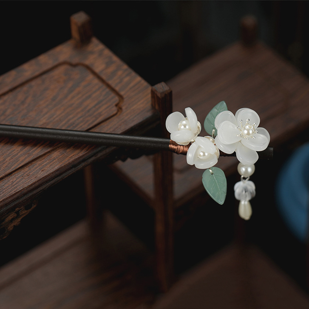 Horquilla de flor Retro con pe - Pearl Hair Pin reseña y precio