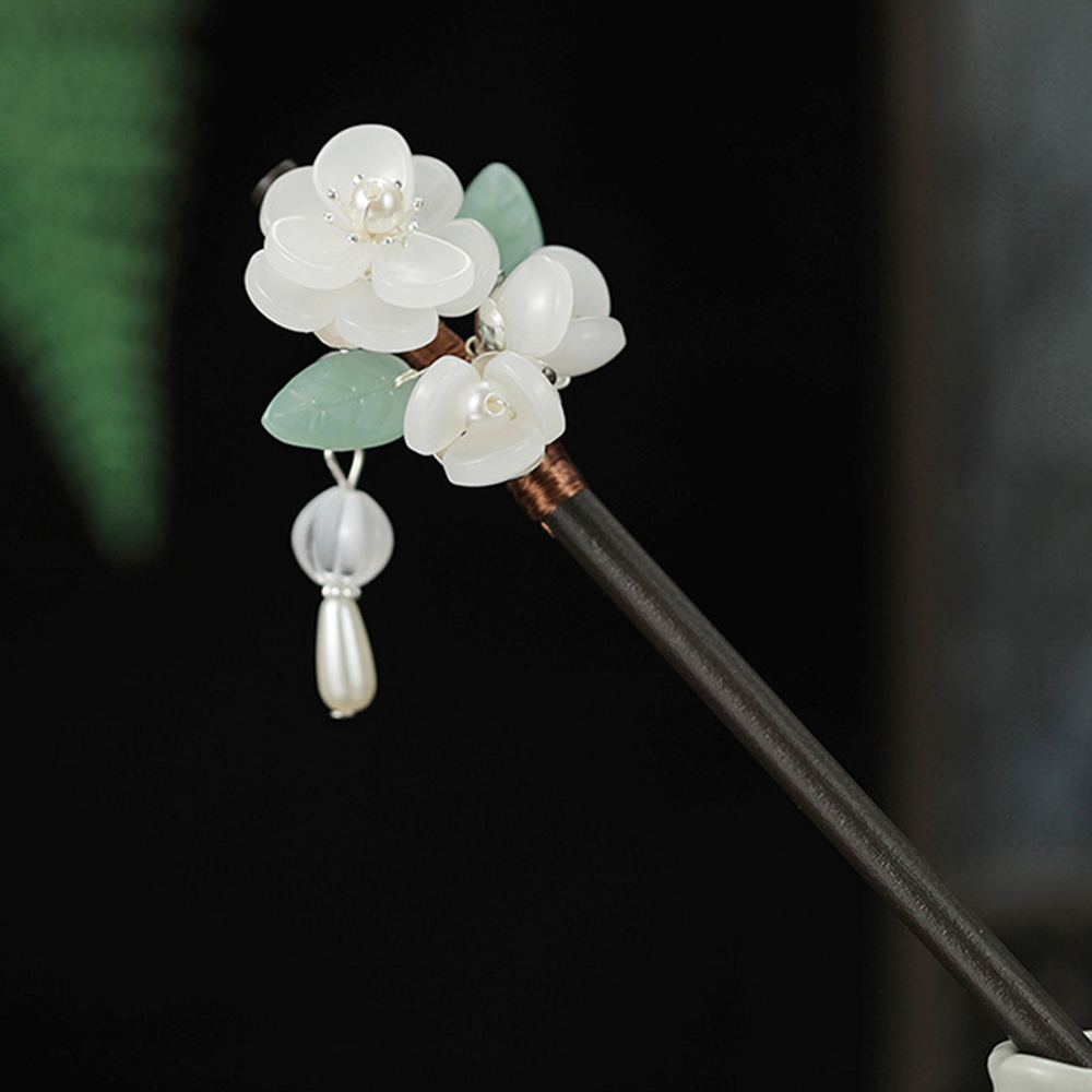 Horquilla de flor Retro con pe - Pearl Hair Pin reseña y precio